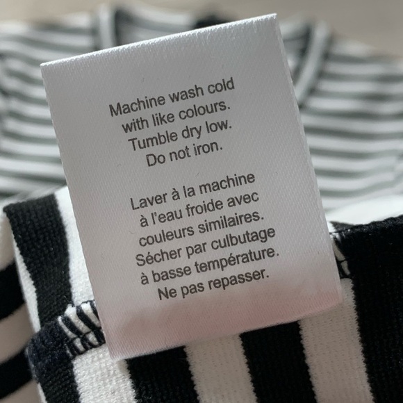 Aritzia Sunday Best Miller Stripe Short Sleeve Bodycon Dress - Picture 8 of 12